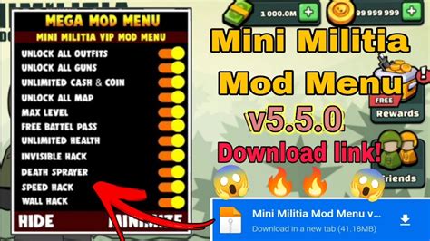 mini militia 3.0.27 mod menu|Mini Militia Mod Menu v5.5.3 .